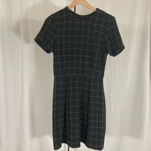 H&M Black Short Sleeve Mini Dress Size 4